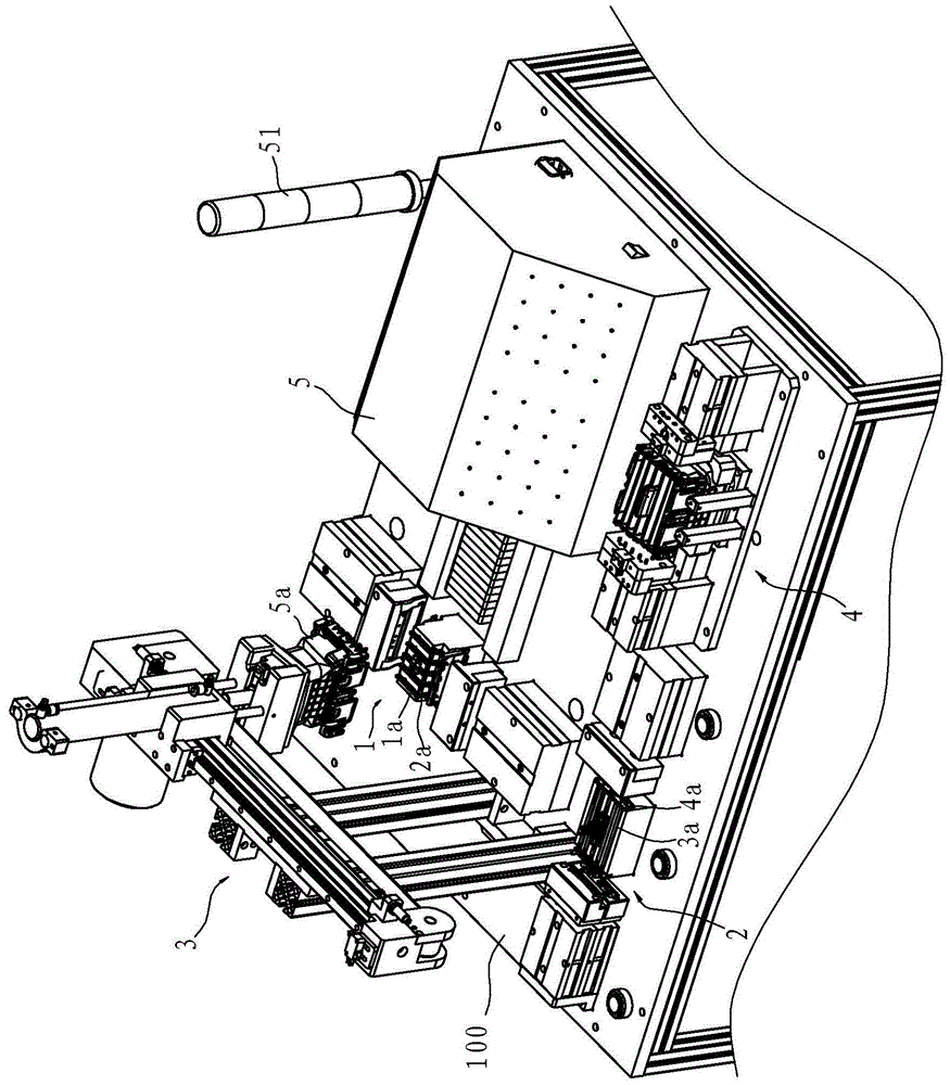 Automobile air conditioner air outlet assembly assembly testing device