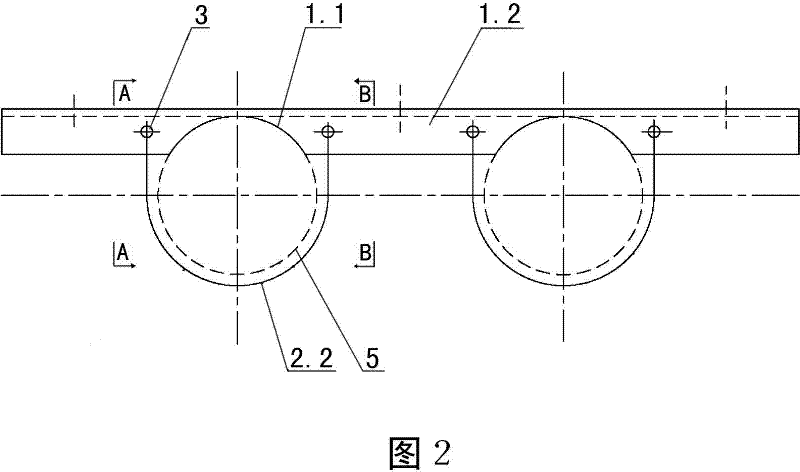 Gas cylinder fixing mount