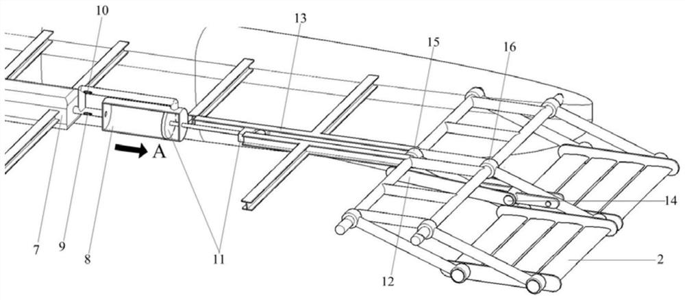 Variable structure type wind, light and wave energy hybrid drive unmanned ship oriented to resistance reduction and collision avoidance