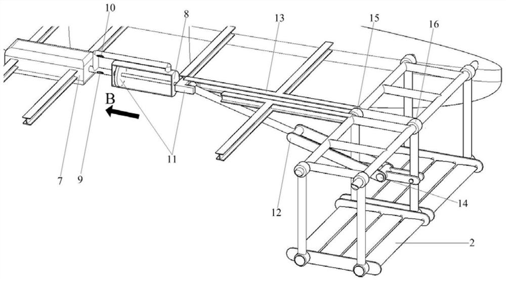 Variable structure type wind, light and wave energy hybrid drive unmanned ship oriented to resistance reduction and collision avoidance