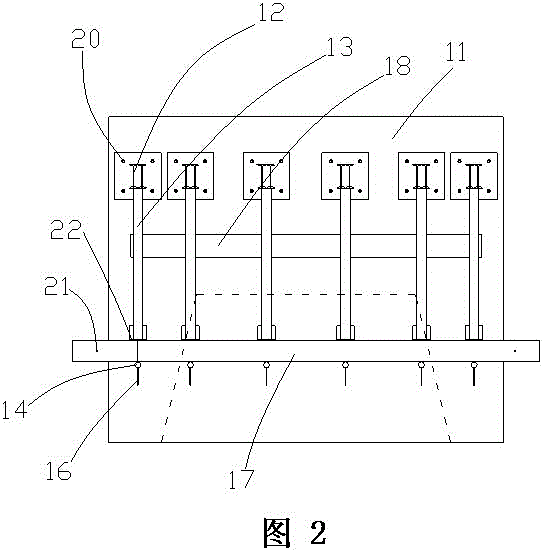 A Supporting Triangular Bracket for No. 0 Block of Cantilevered Bridge