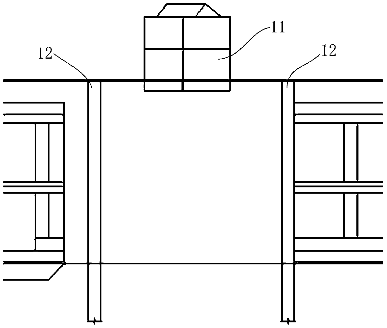 Construction method for constructing underground structures under buildings