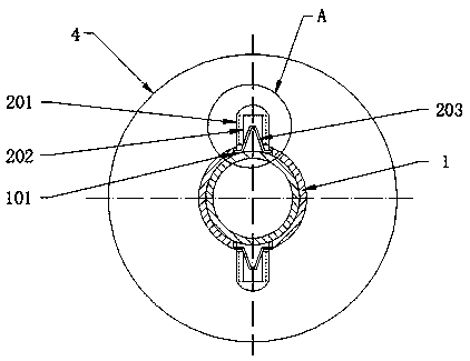 Sampling device for gynecological examination