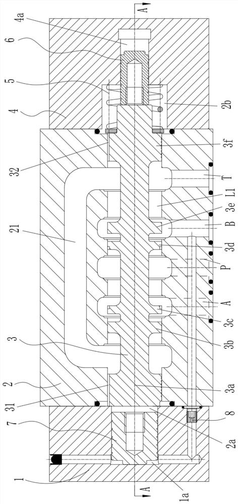 A hydraulic valve for agricultural machinery