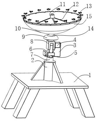 A satellite remote sensing data terminal receiving device