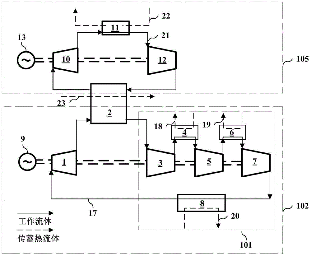 System for storing electric energy by means of low-temperature cold energy and operating method of system