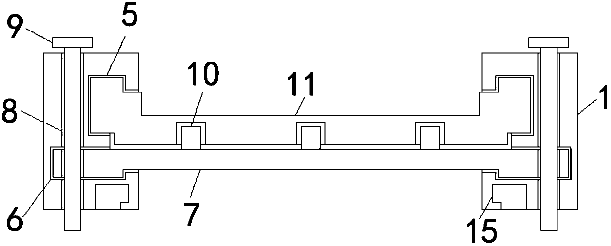 Solar cell panel bracket convenient to assemble