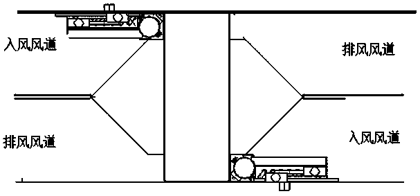 Energy storage type air refreshing system and control method thereof