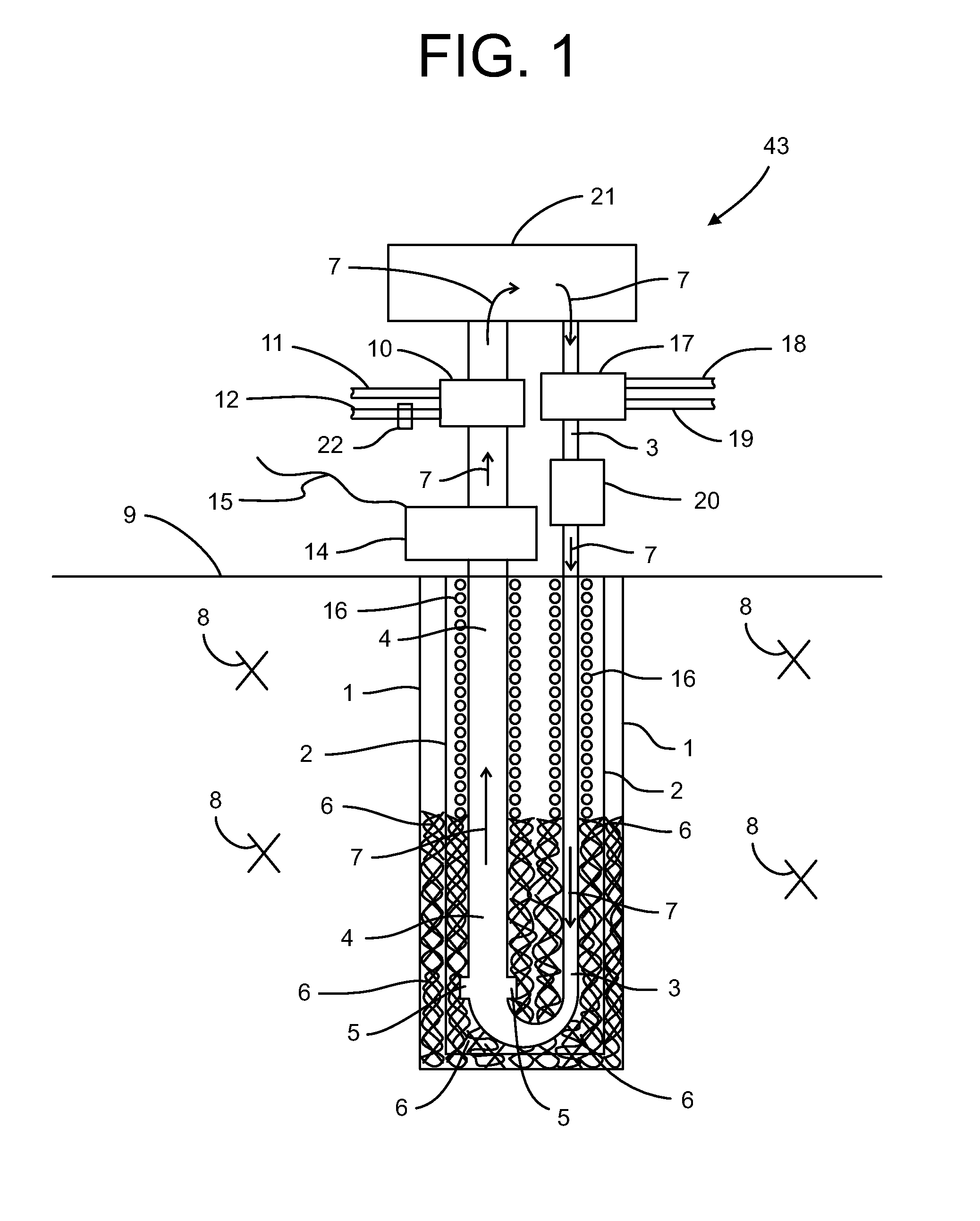 Direct exchange geothermal refrigerant power advanced generating system