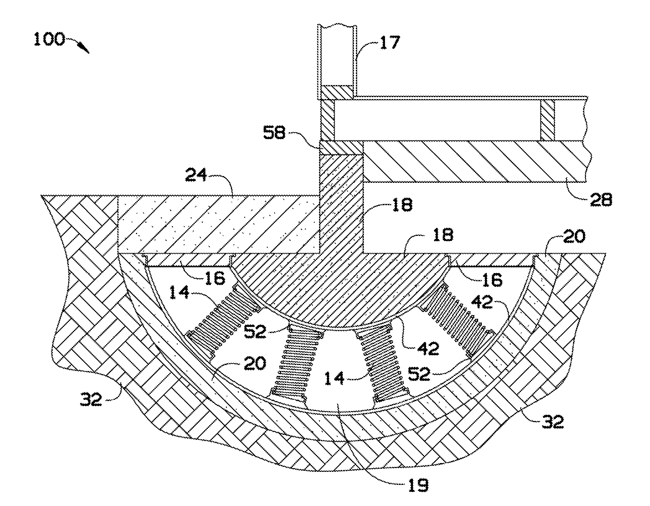 Earthquake force absorption system