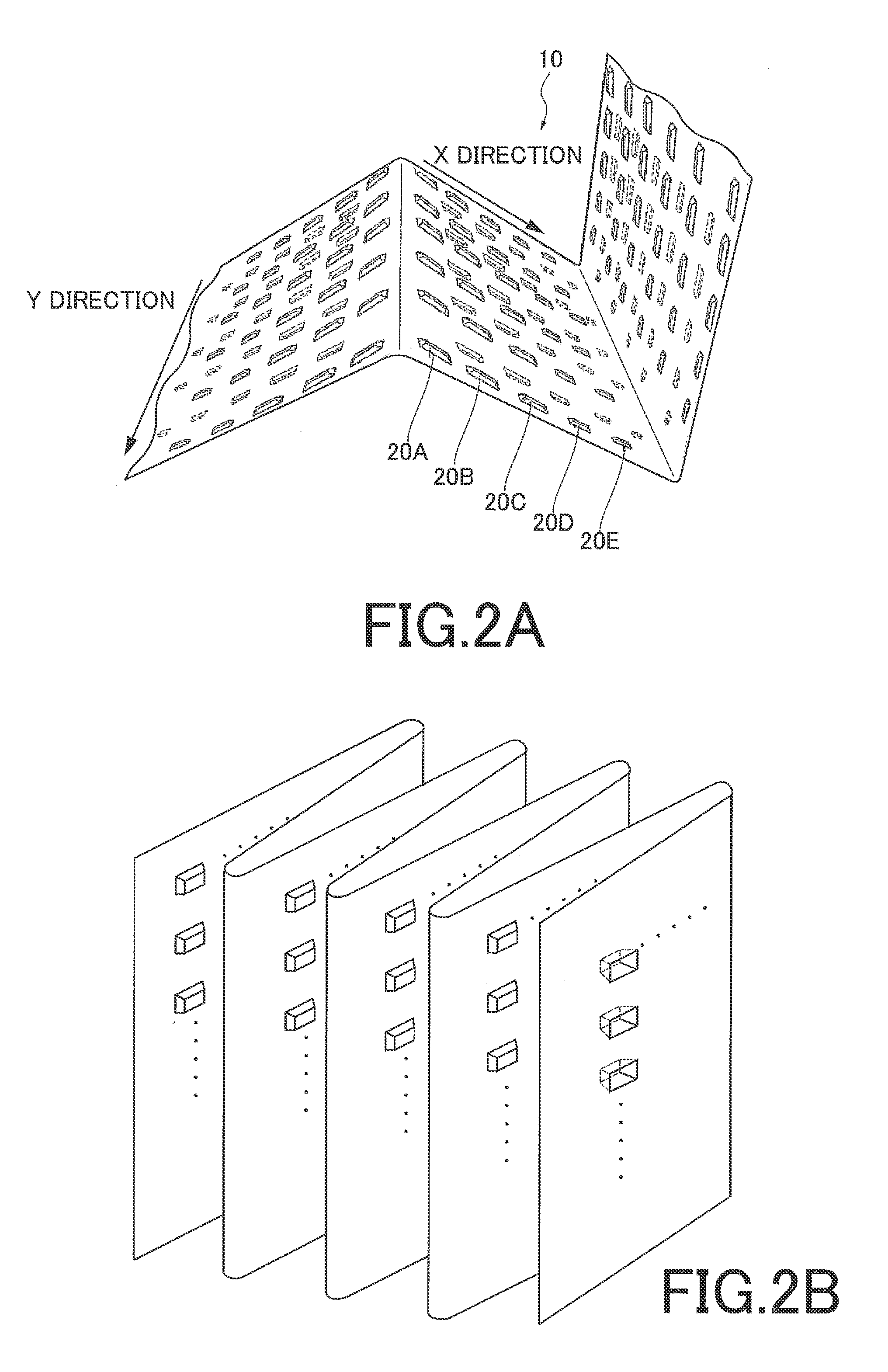 Filter medium for air filter and filter unit