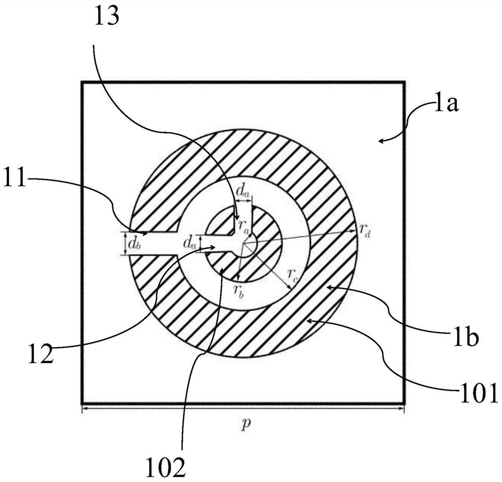 Topological self-adaptive electromagnetic wave-absorbing structure and preparation method thereof