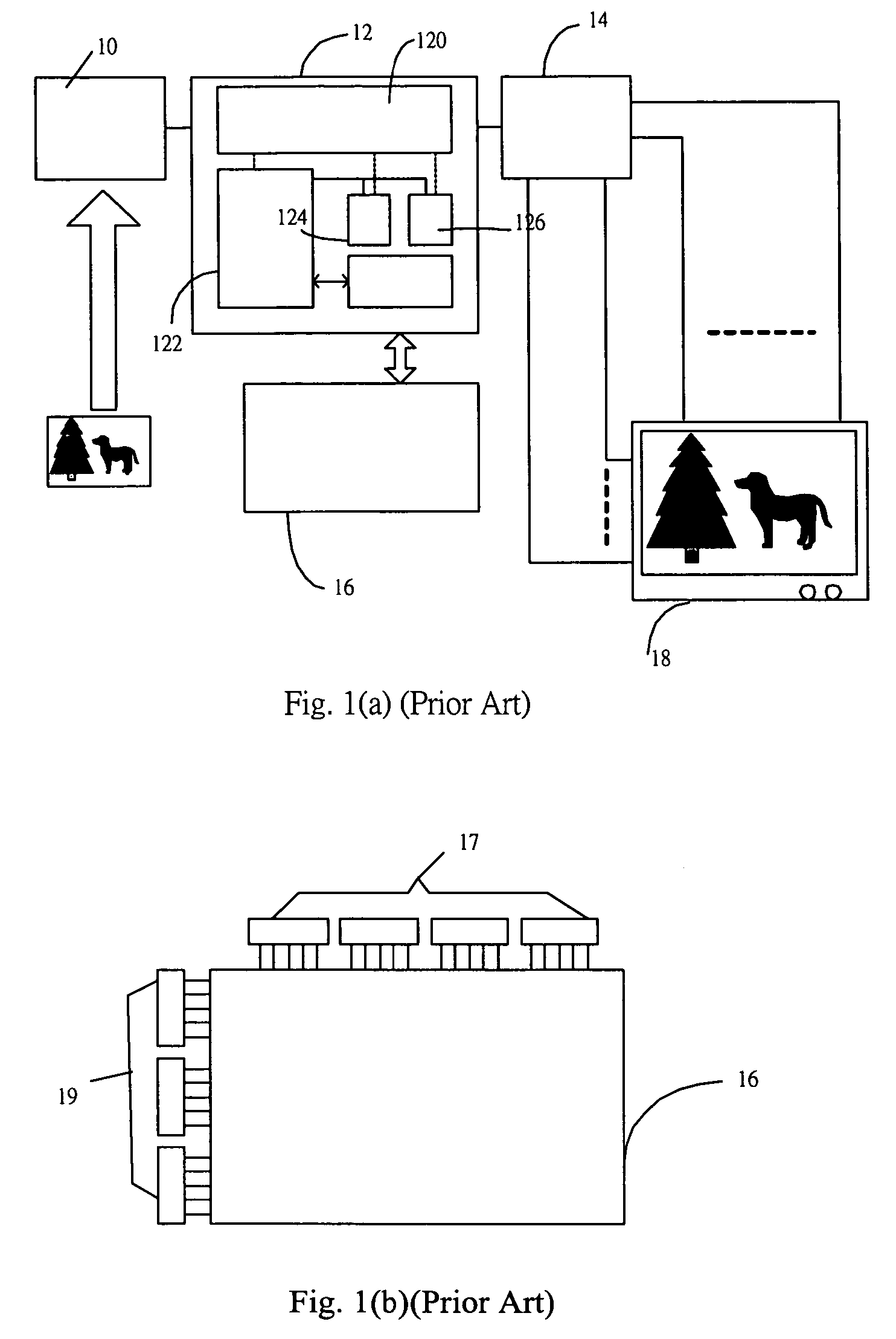 Method and apparatus for displaying images with compression mechanism