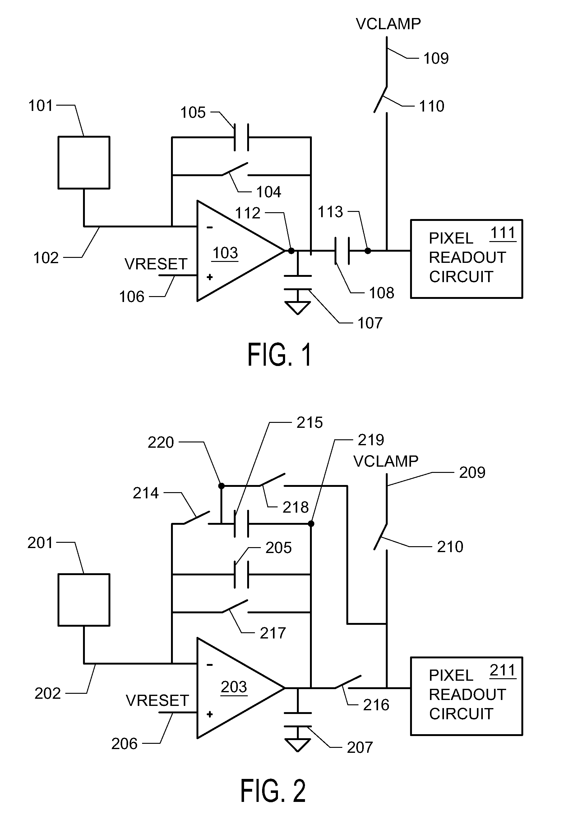 Pixel with Switchable High Gain and High Capacity Modes