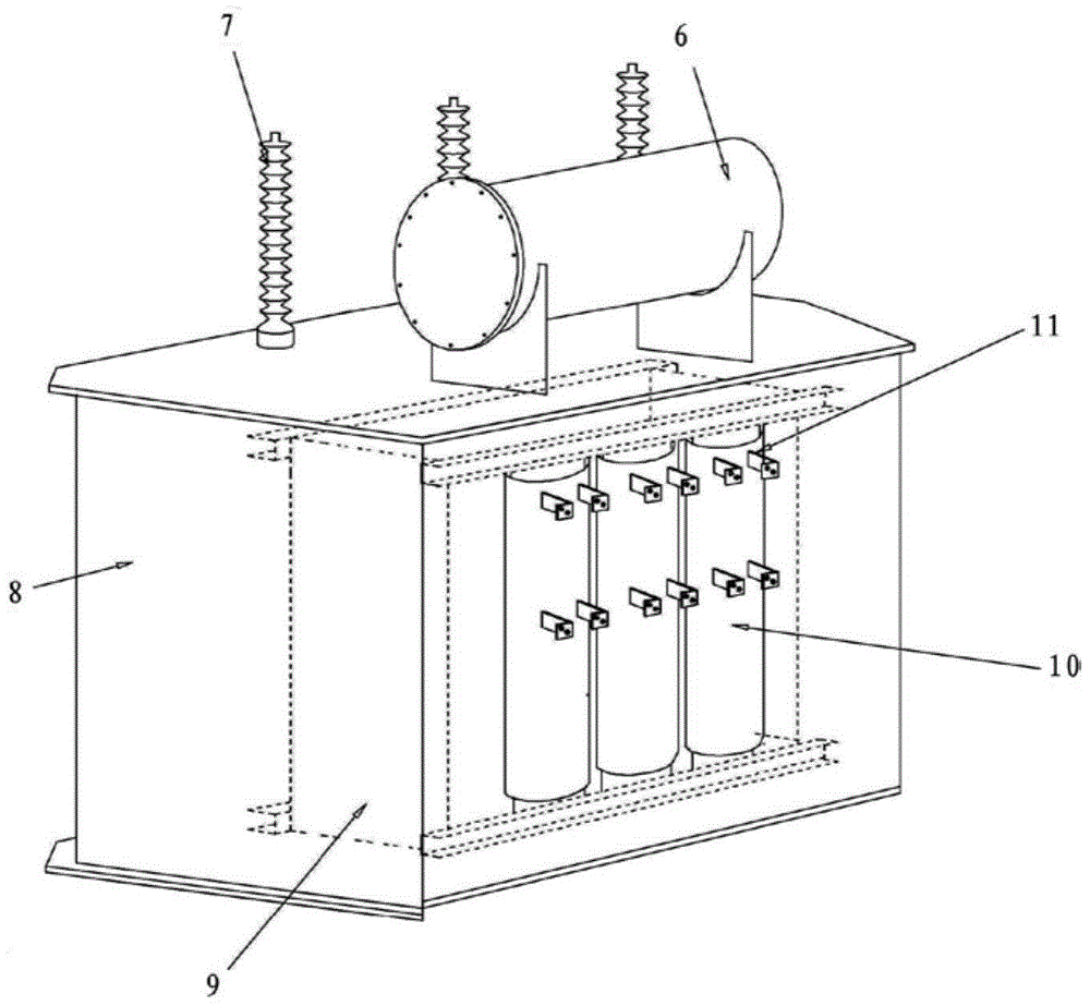 Remote-control oil cooling special rectification power supply device