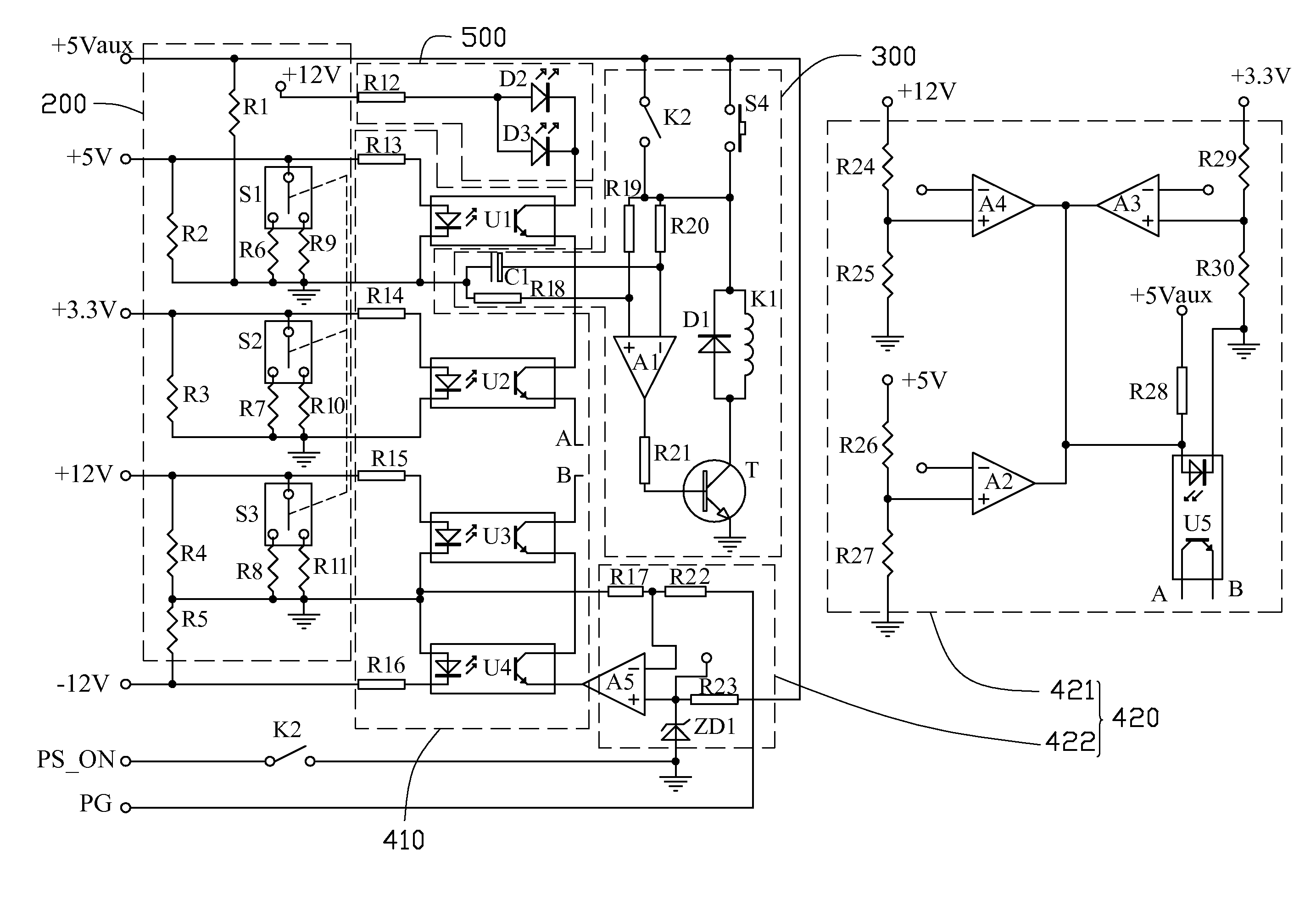 System for testing power supply performance