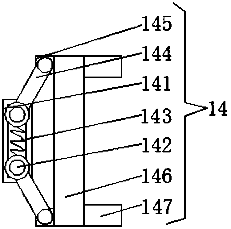 Grinding device for automobile brake disc production