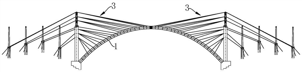 Main Arch Forming Technology of Main Arch Single Rib Dislocation Cantilever Casting with Synchronous Transverse Connection