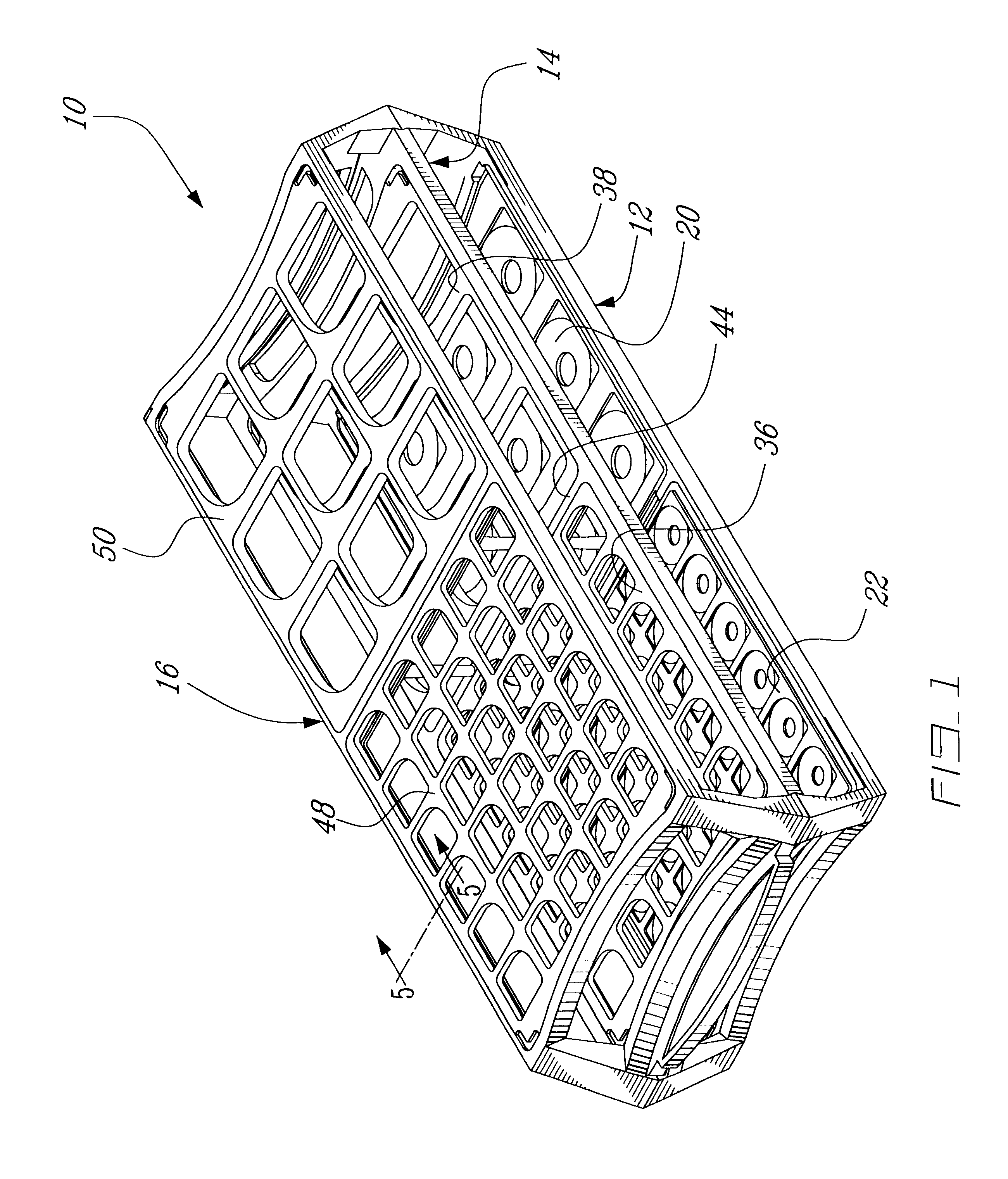 Test tube support assembly