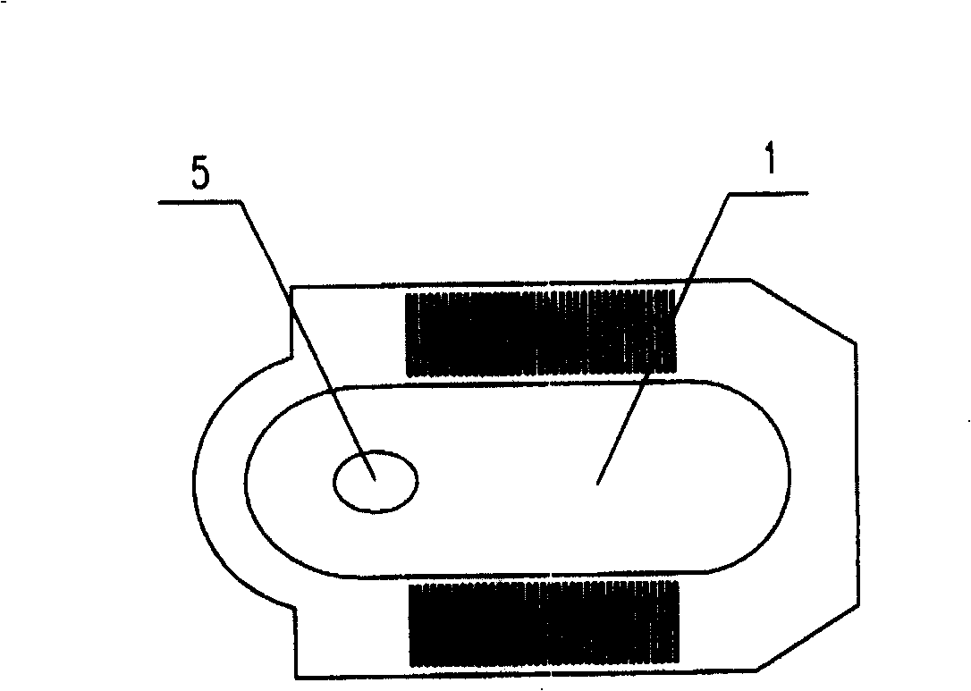 Water-saving high-pressure siphon type squatting pan