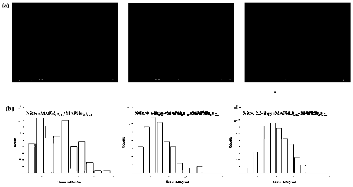 Method for regulating crystal growth of perovskite layer and application of perovskite layer in solar cell