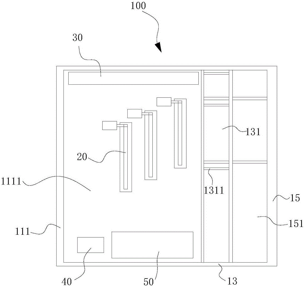 Air drying device for clothes