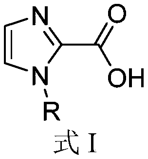 Application of 1-substituted-1H-imidazole-2-carboxylic acid compounds in preparation of metal beta-lactamase inhibitors