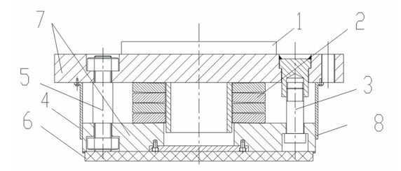 Supporting apparatus for flue gas denitration reactor