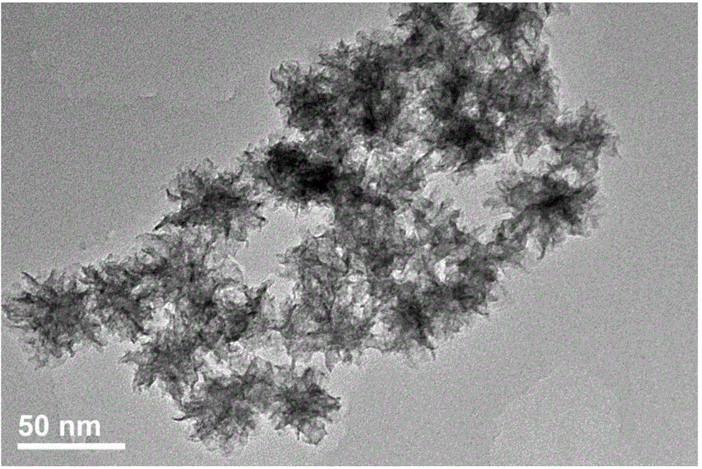 Environment-friendly preparation method of nano manganese oxide composite material