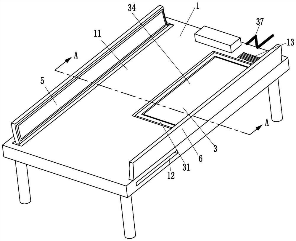 Auxiliary turning device for bedridden examination