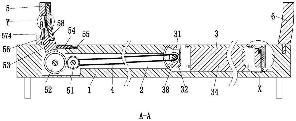 Auxiliary turning device for bedridden examination