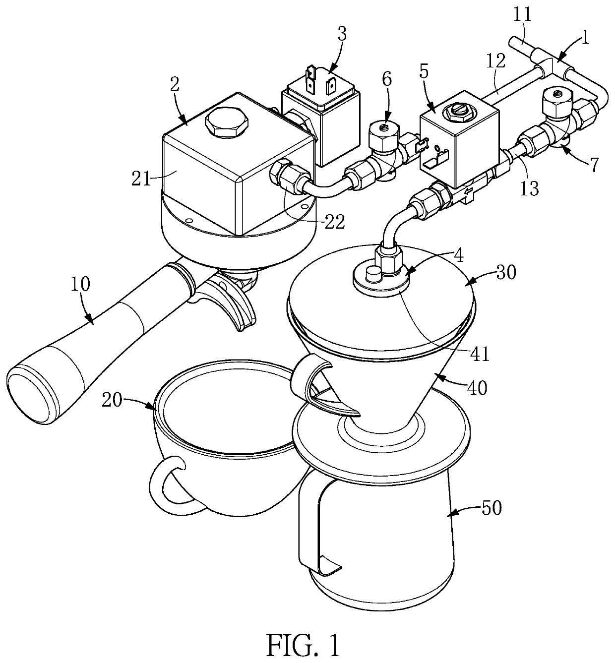 Dual brewing mechanism