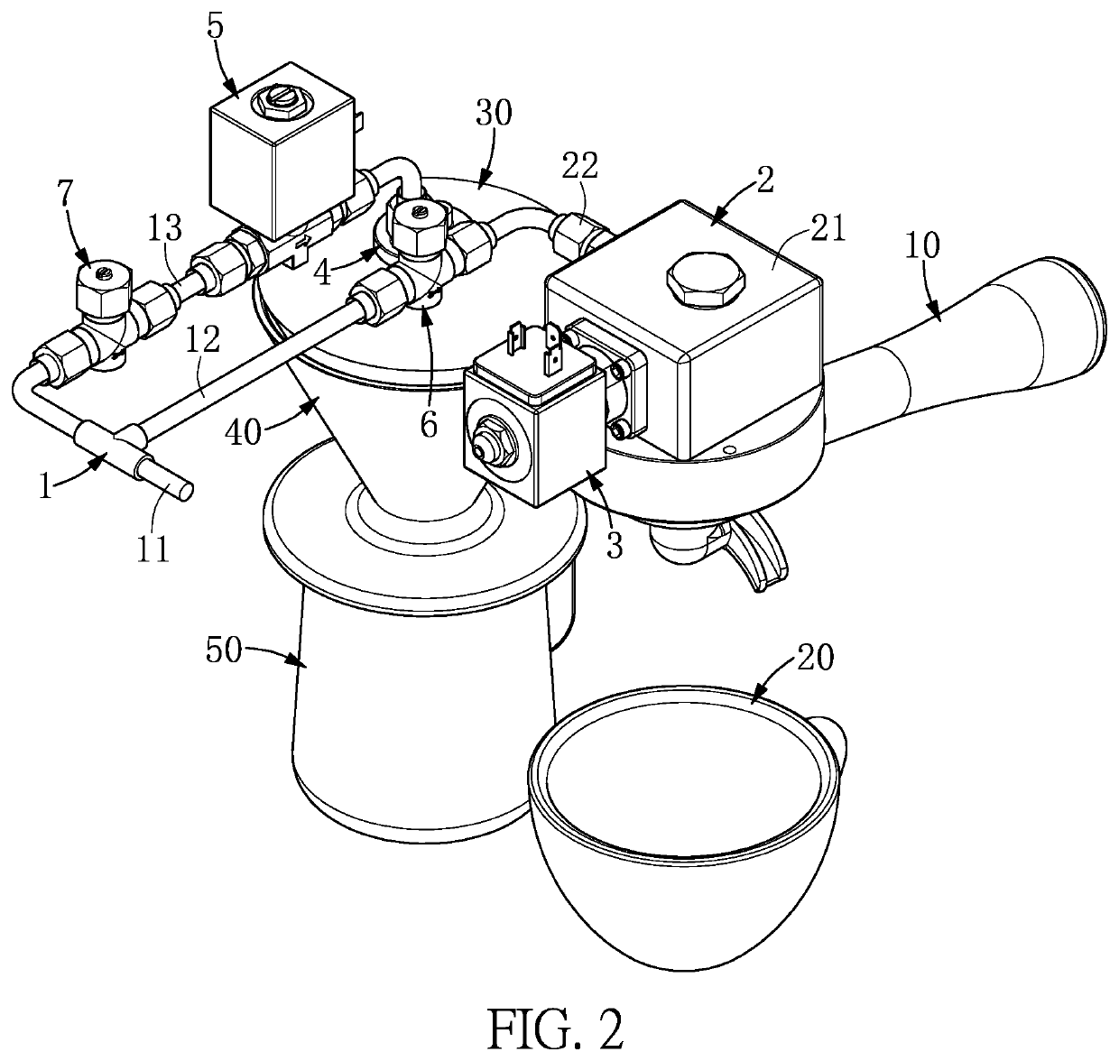 Dual brewing mechanism