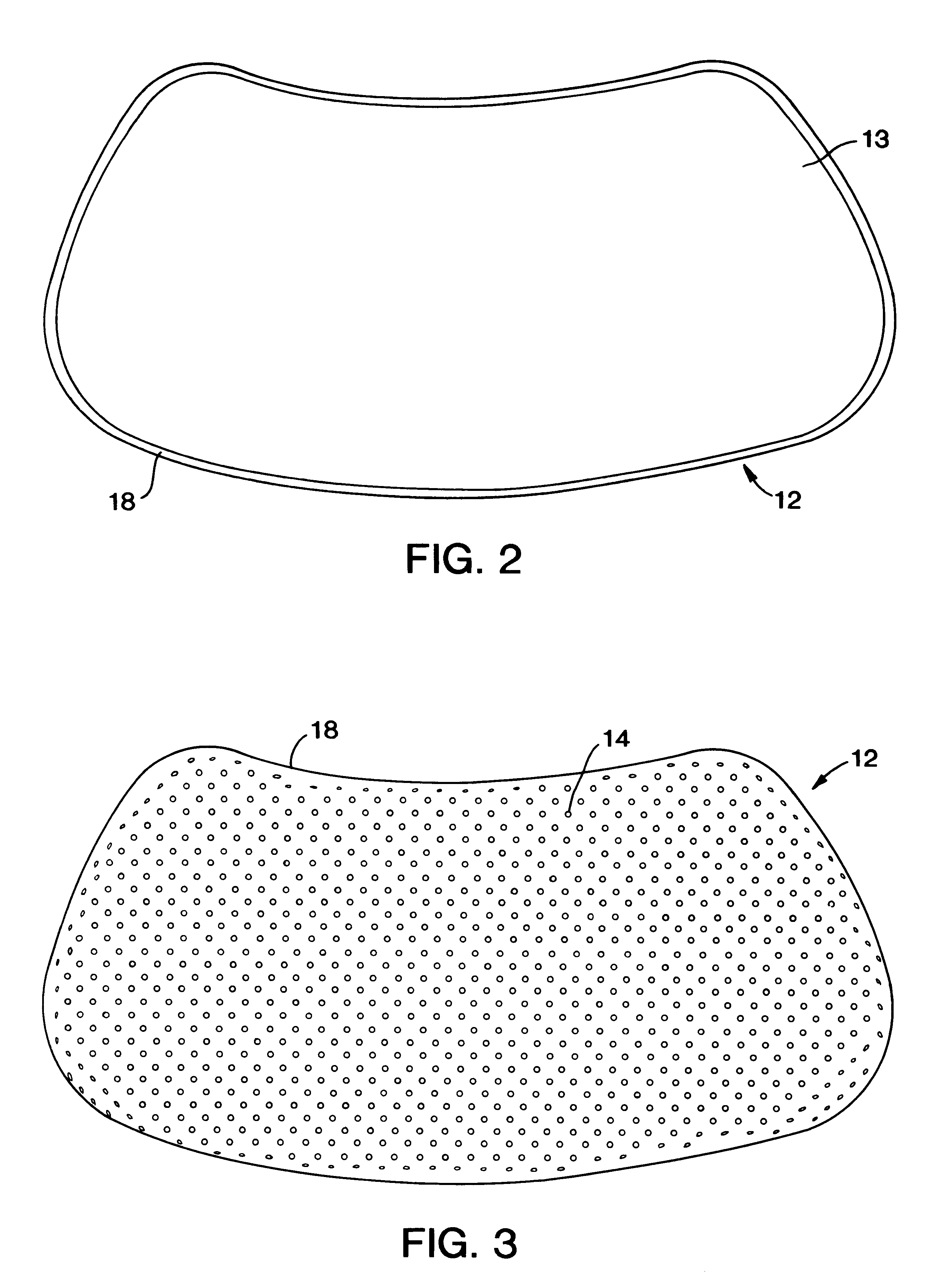 Custom-fitting lumbosacral support pad