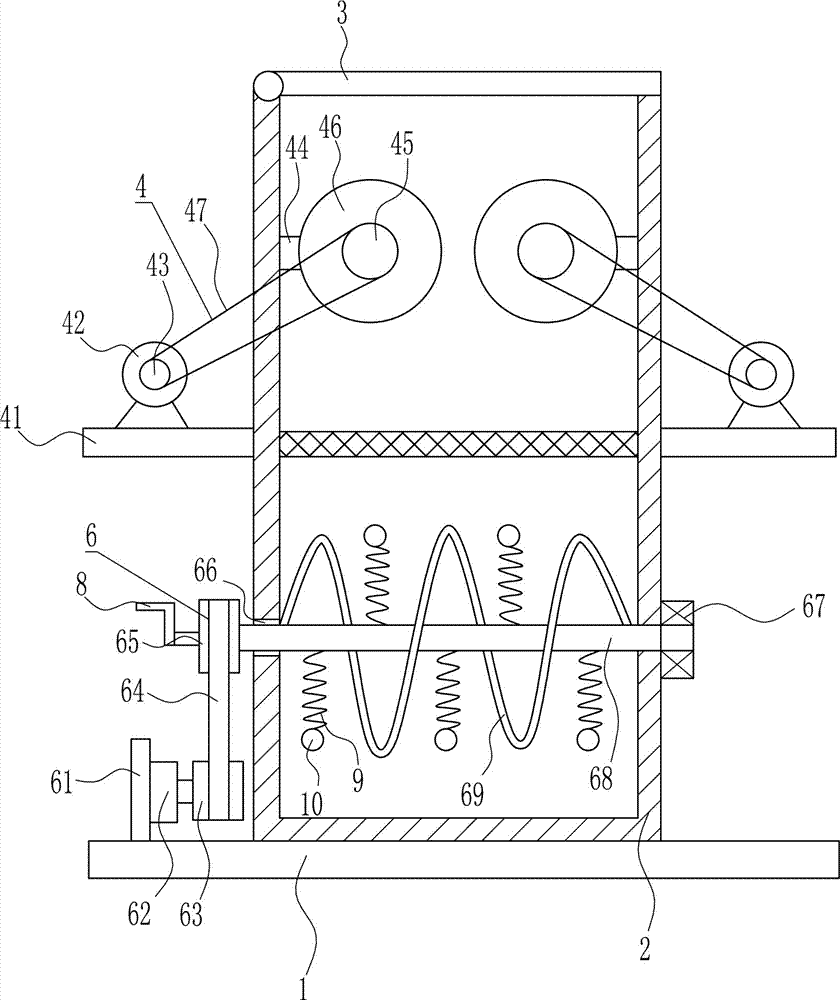 Stirring device for refining petroleum in Chemical industry