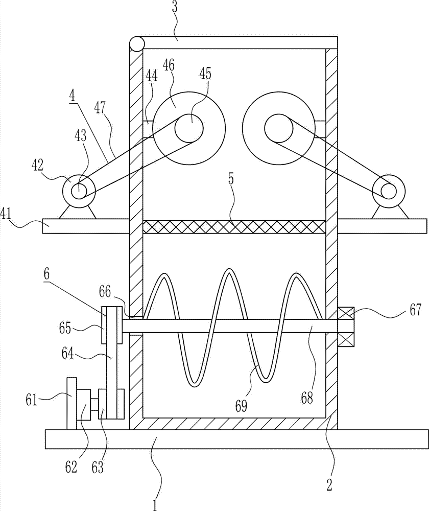 Stirring device for refining petroleum in Chemical industry