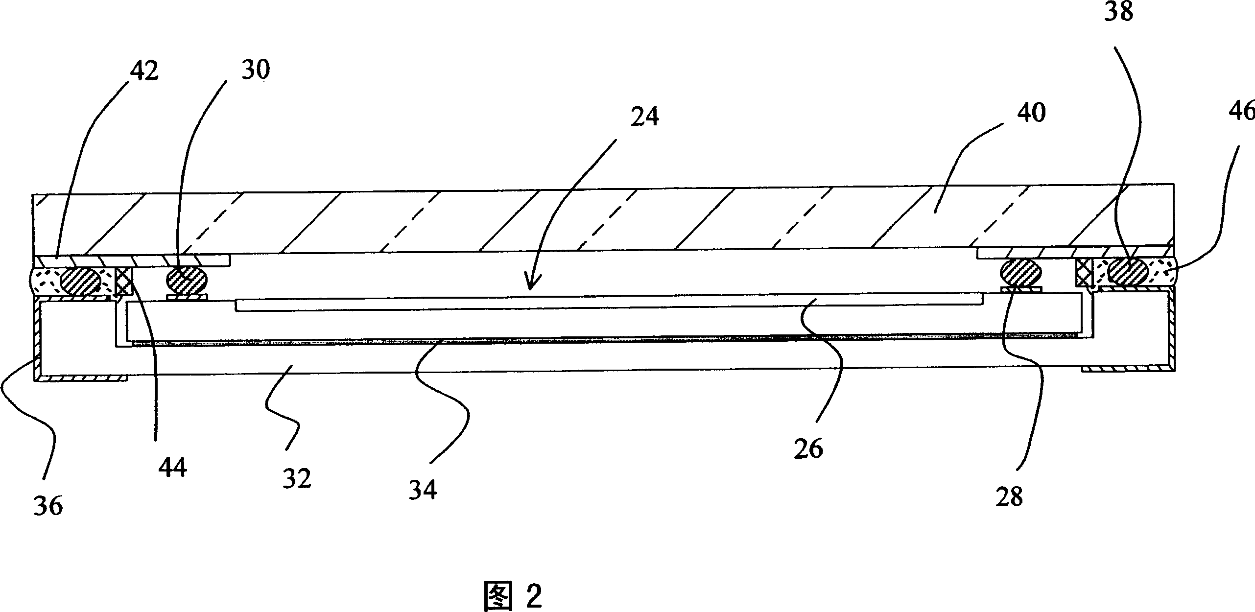 Encapsulation structure of optical sensor