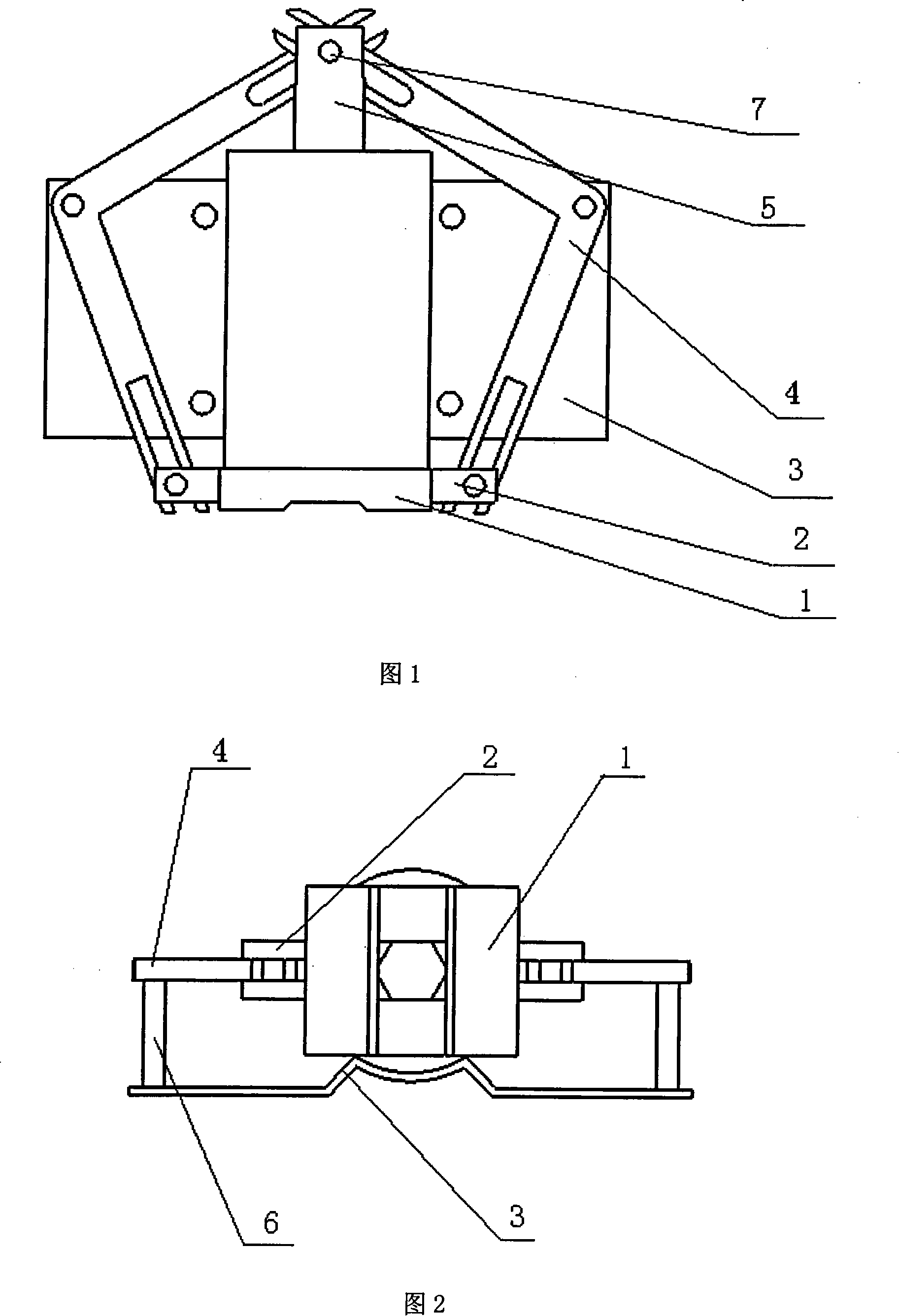 Hex head screw retaining paw