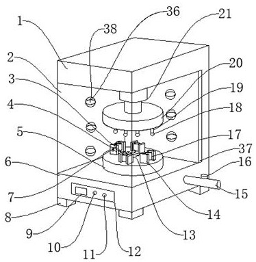 A chemical teaching instrument dust removal and drying device and its use method