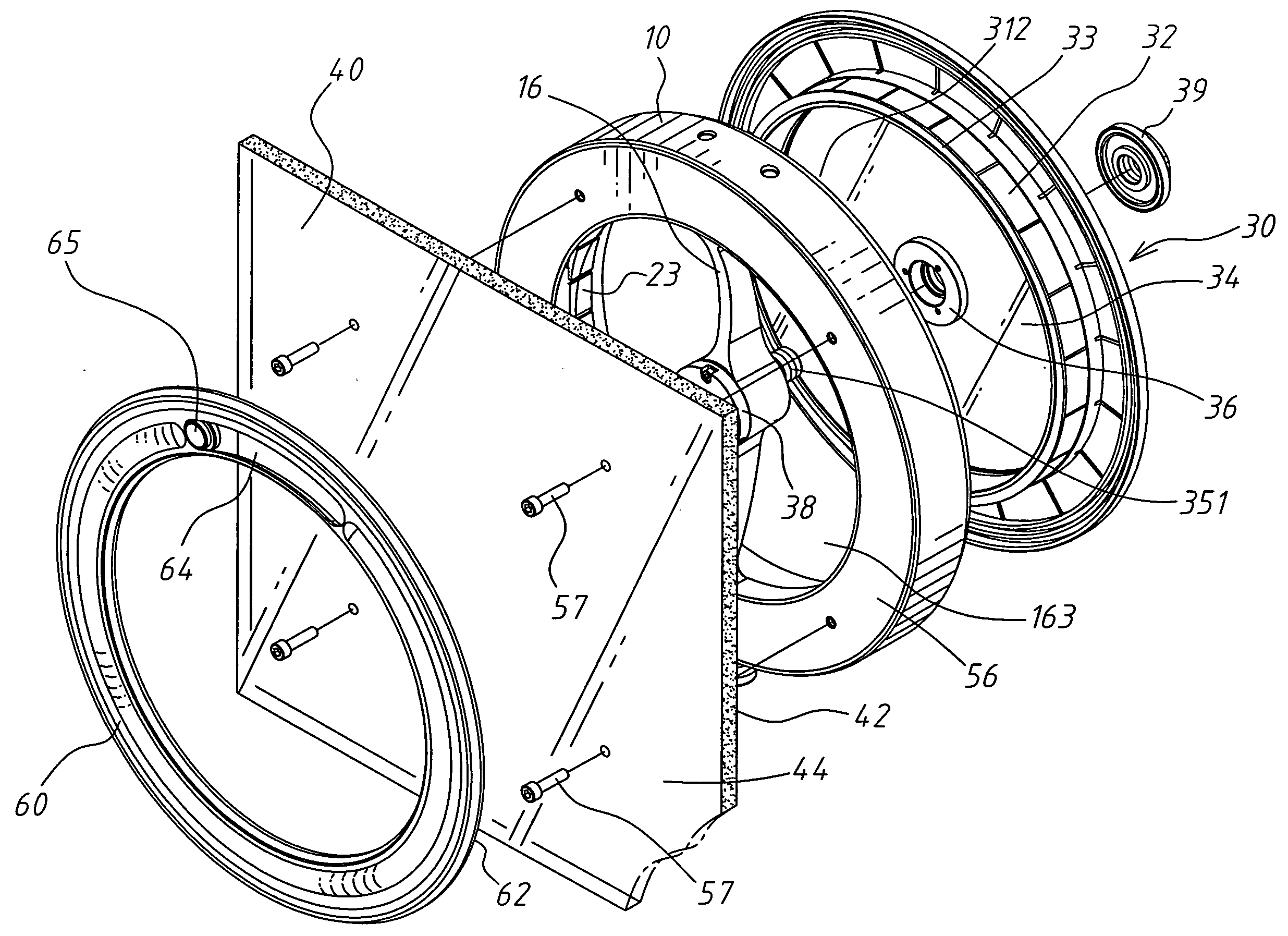 Rotating window