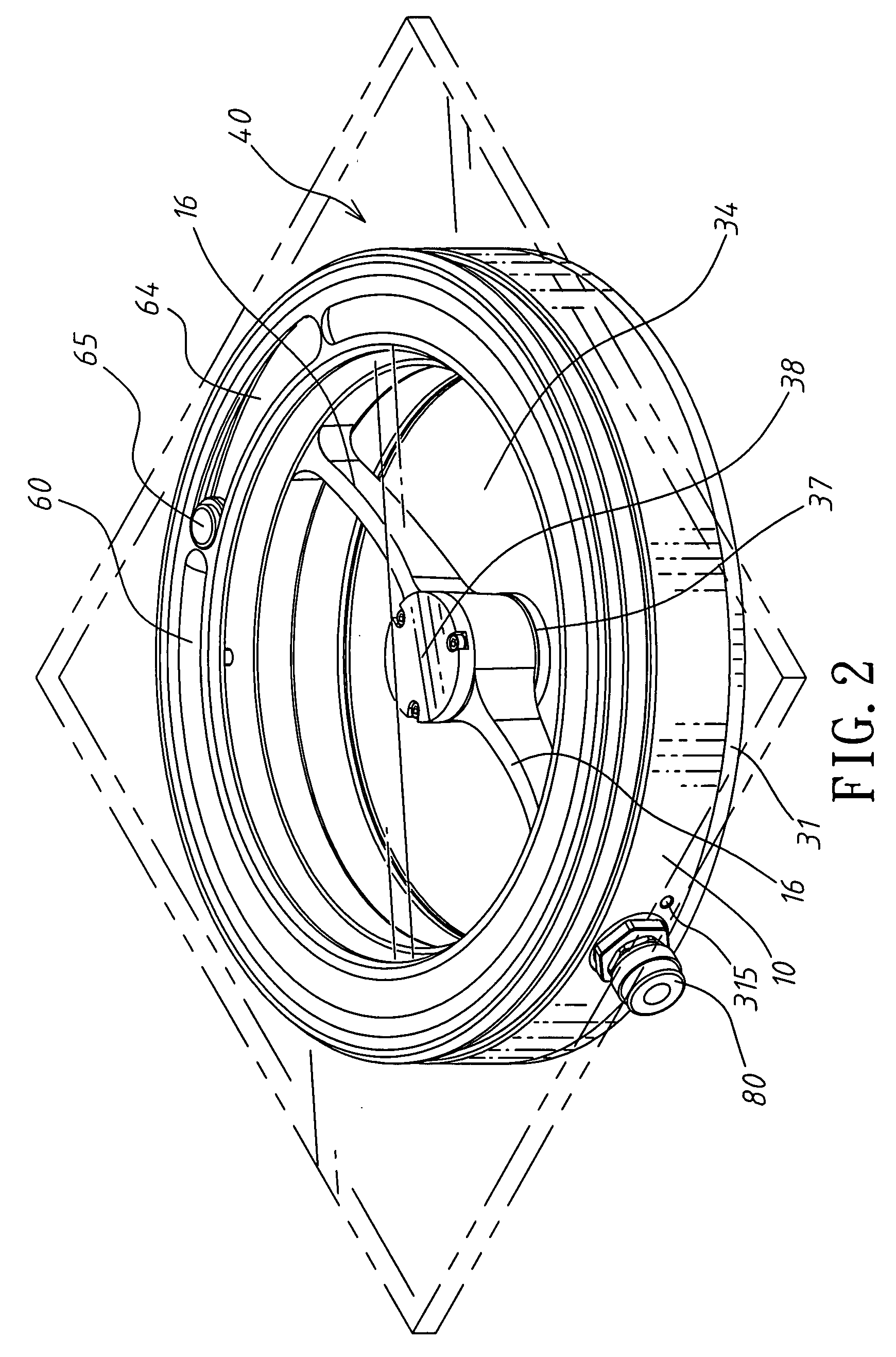 Rotating window