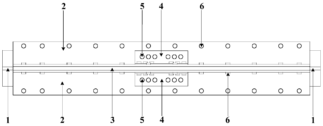 A four-angle steel fully assembled anti-buckling bracing that can directly replace the cross-shaped core