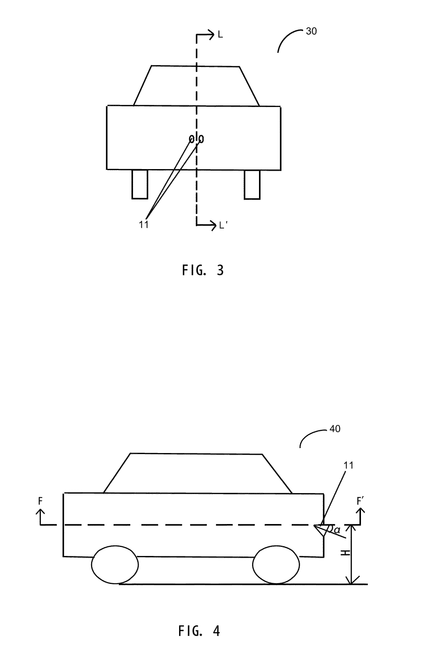 Naked eye 3D video system for backing a vehicle and vehicle including the system