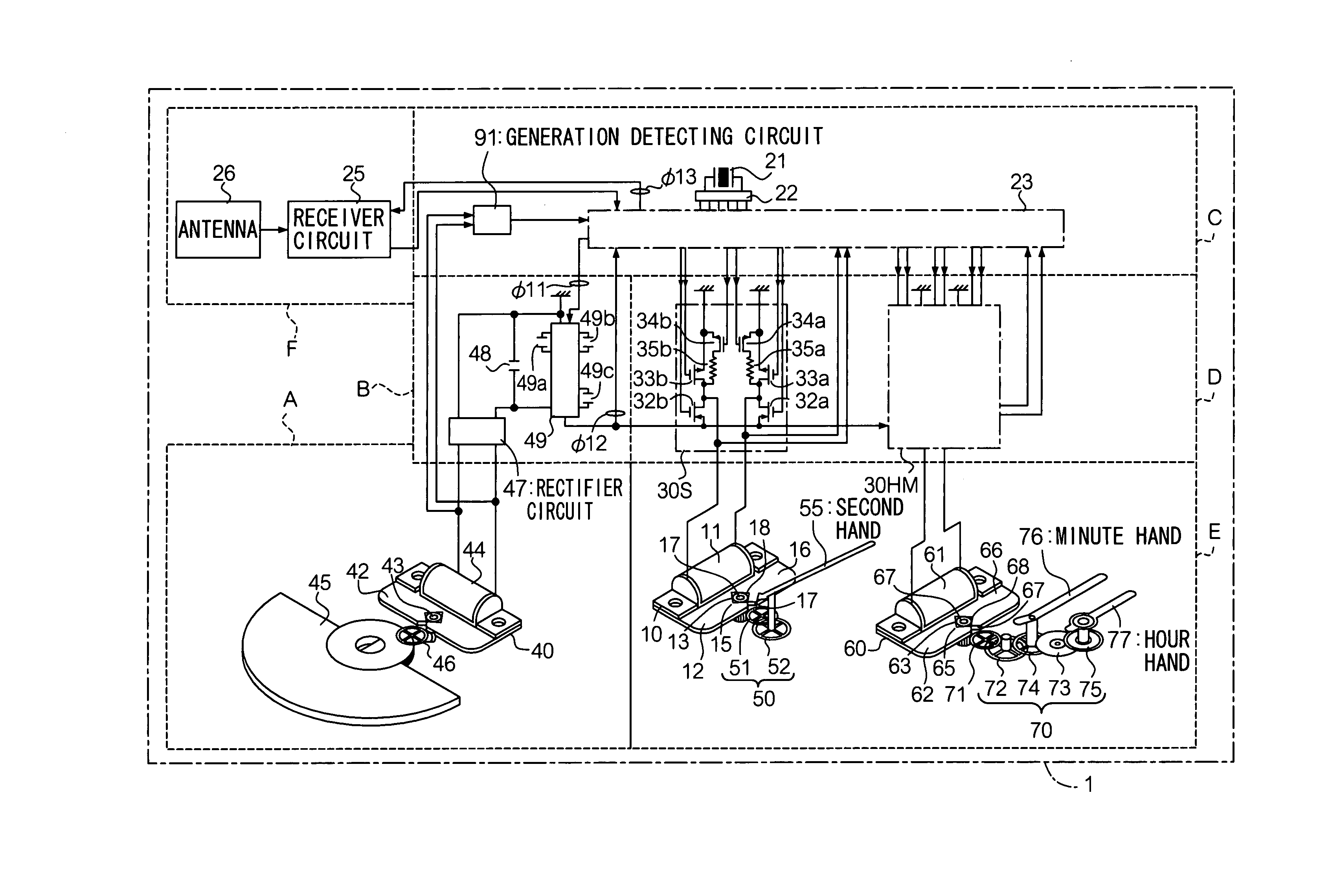 Time keeping apparatus and control method therefor