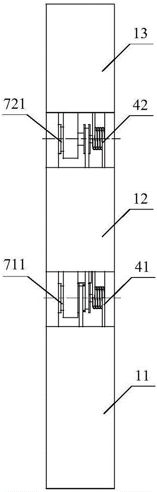 Axial spiral synchronous locking self-adaptive robot finger device