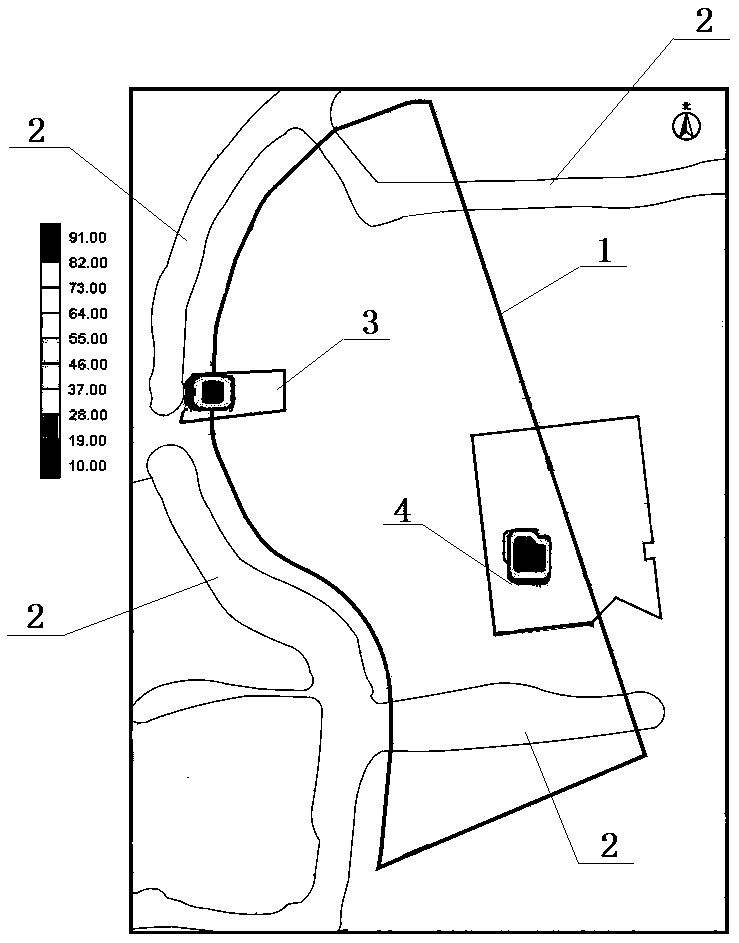 Rapid diagnosis method for groundwater pollution