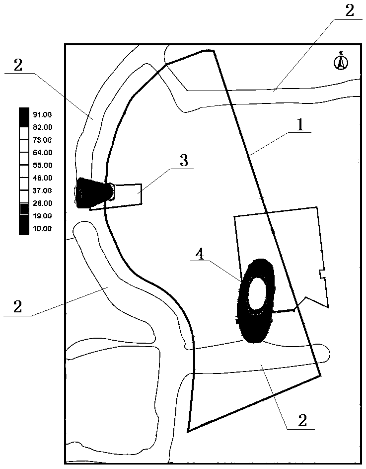 Rapid diagnosis method for groundwater pollution