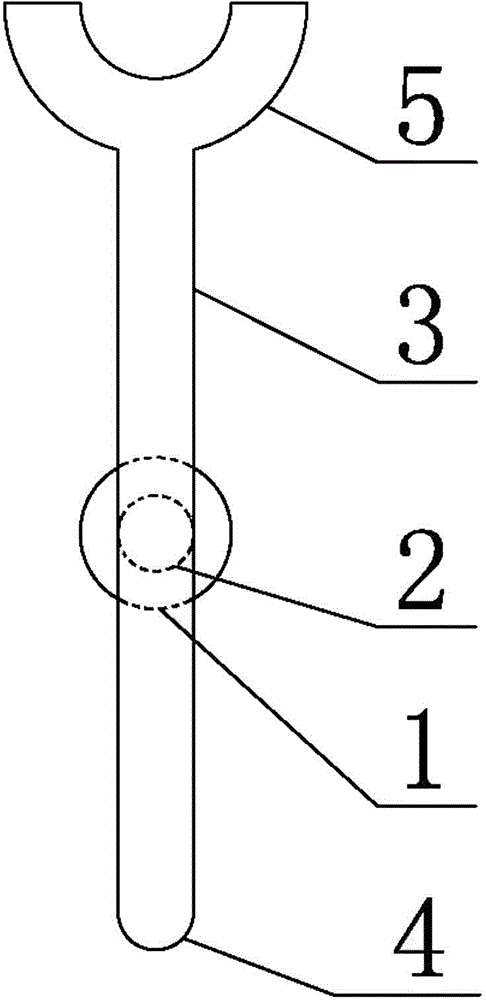 Plastering tool for arc-shaped internal and external corners