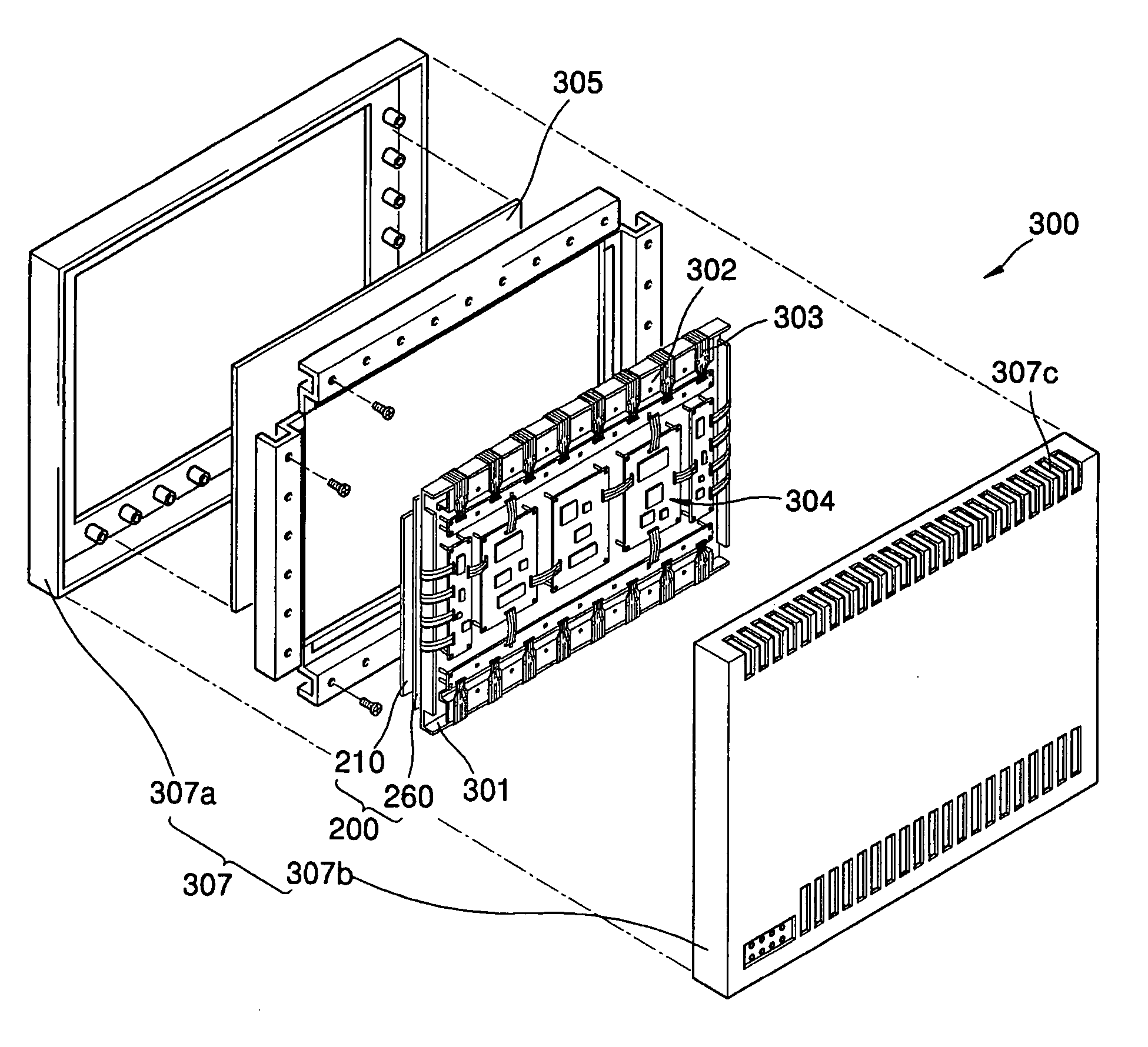 Plasma display panel assembly and method of fabricating the same