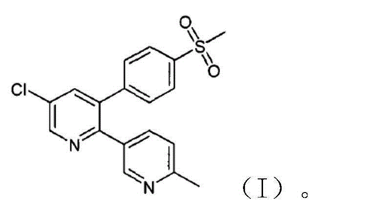 Etoncoxib tablet and preparation method thereof